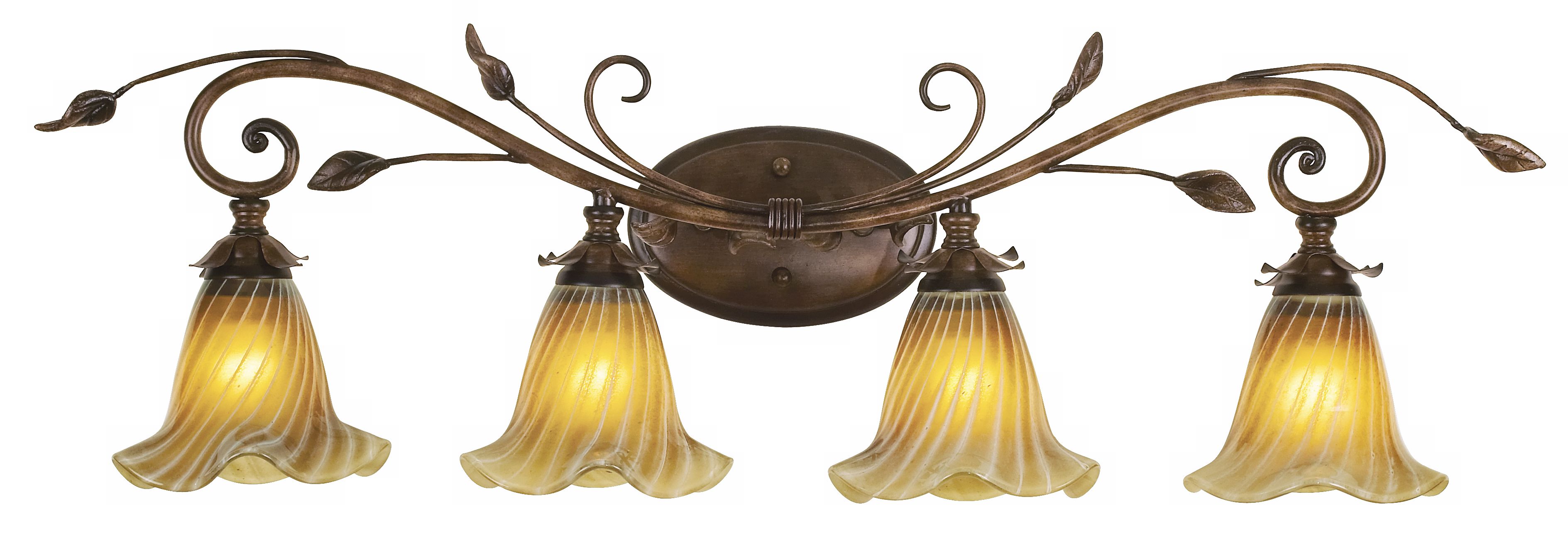 Eden Park Collection 34 1/2" Wide Bathroom Light Fixture