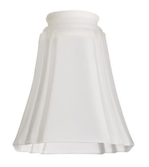 2 14 Fitter Set of 4 Frosted Square Deco Glass Shades 04083 04083 04083 04083