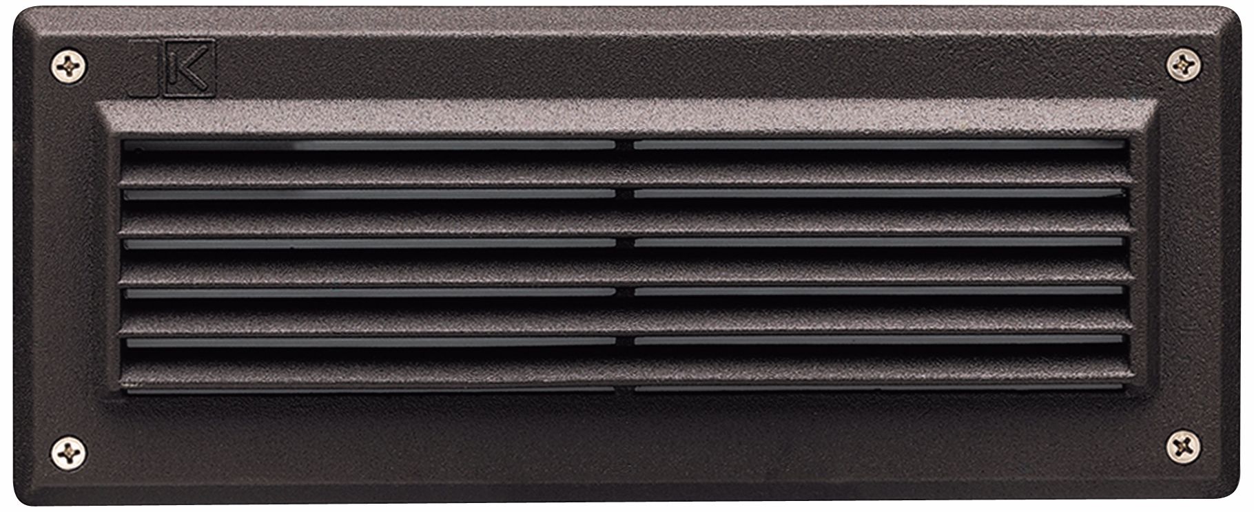Kichler Architectural Bronze Louvered LED Deck Light