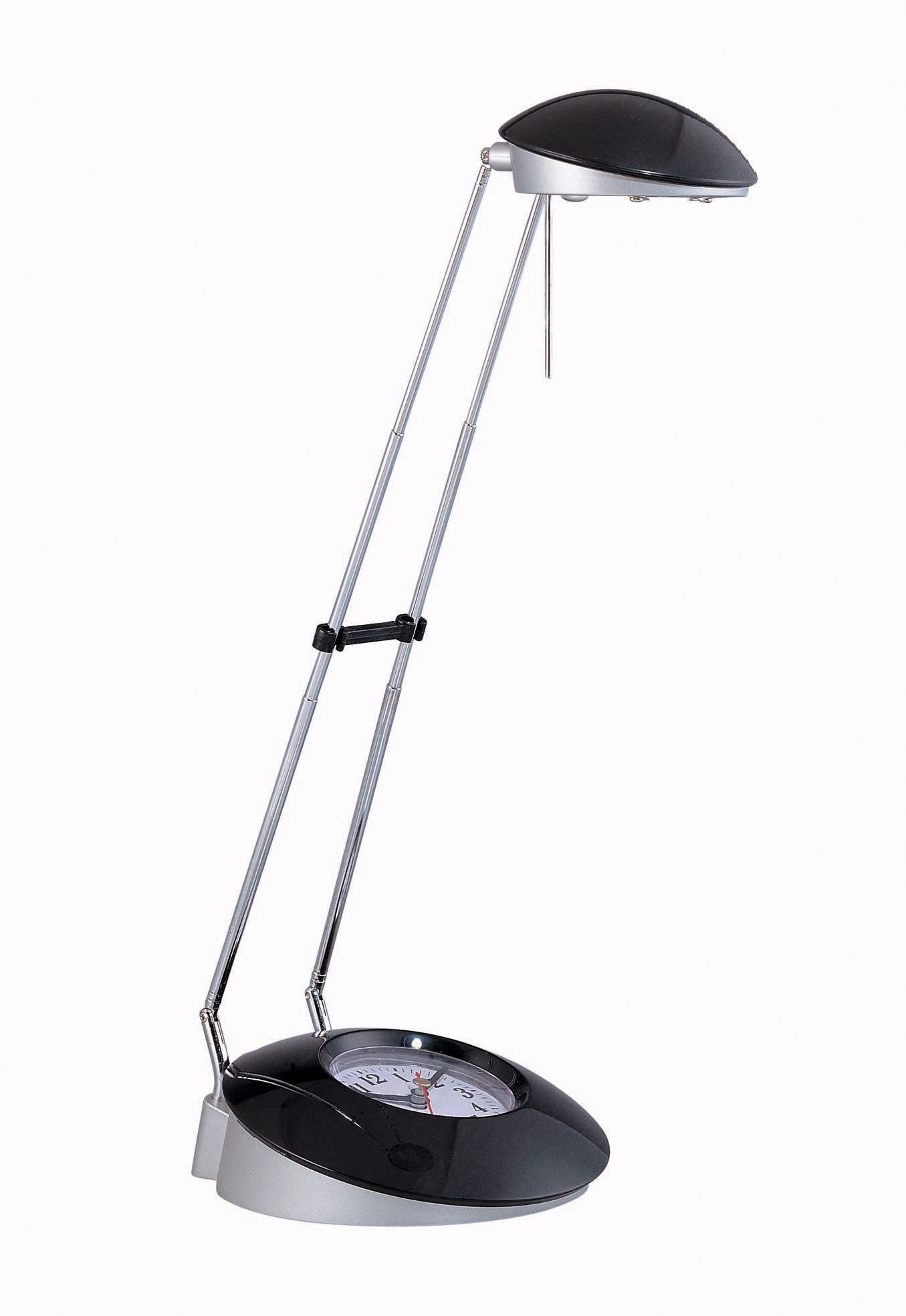 Lite Source On-Time Black 18 1/2" High Desk Lamp