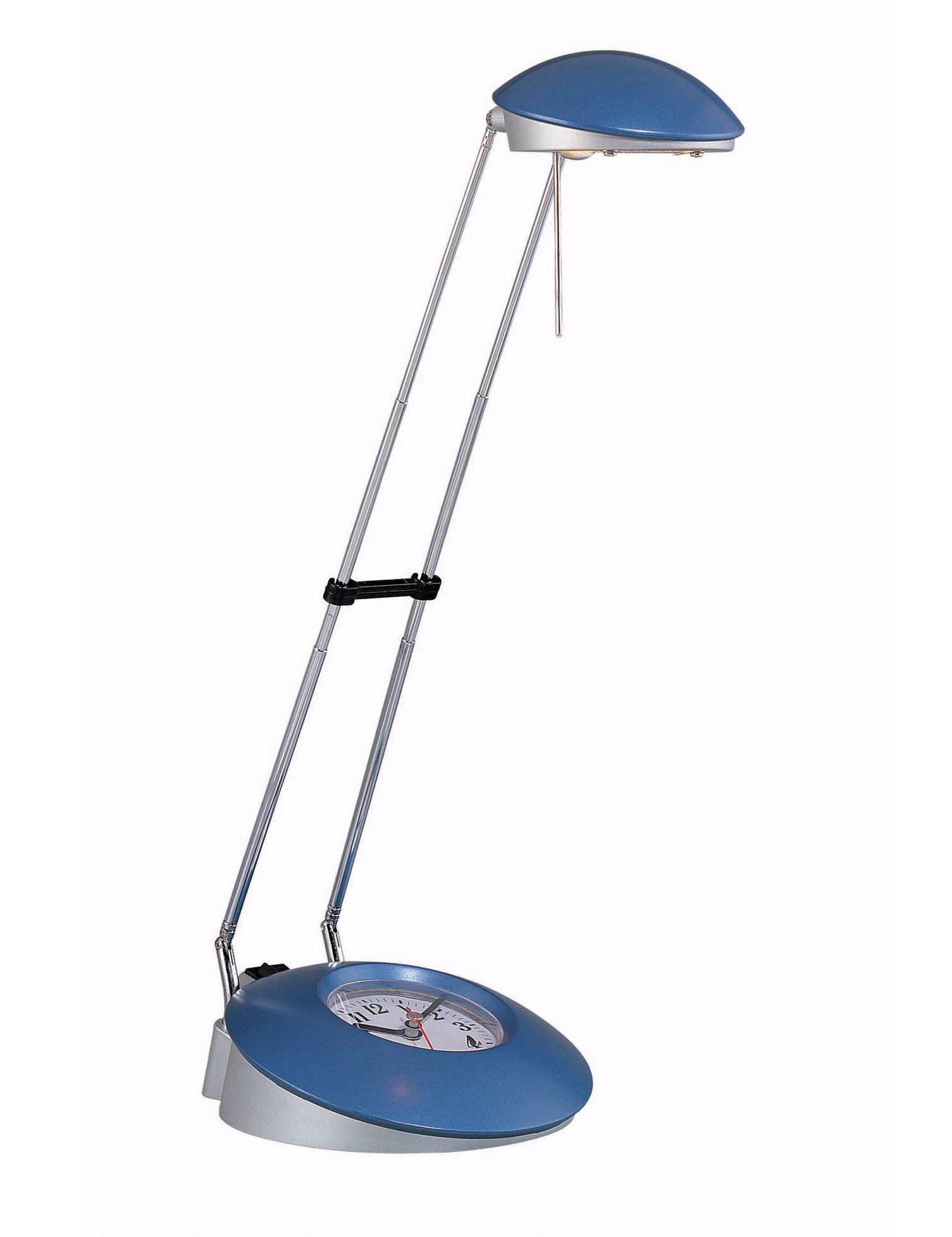 Lite Source On-Time Blue Desk Lamp