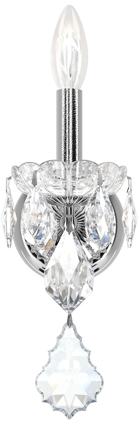 Schonbek Century Collection 13" High Crystal Wall Sconce