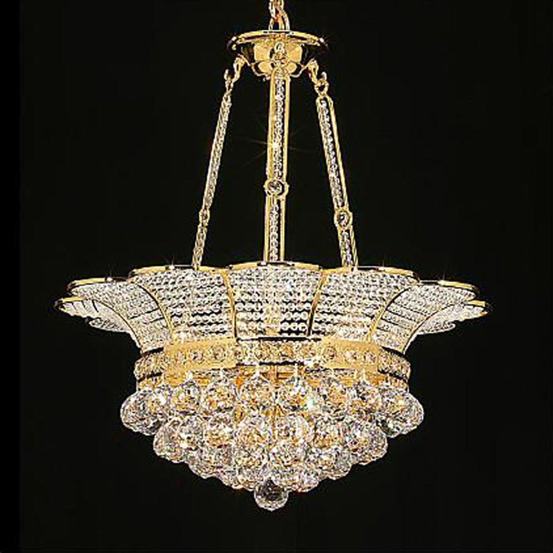 James R. Moder Granada 22" Wide Crystal Pendant Chandelier (04277)