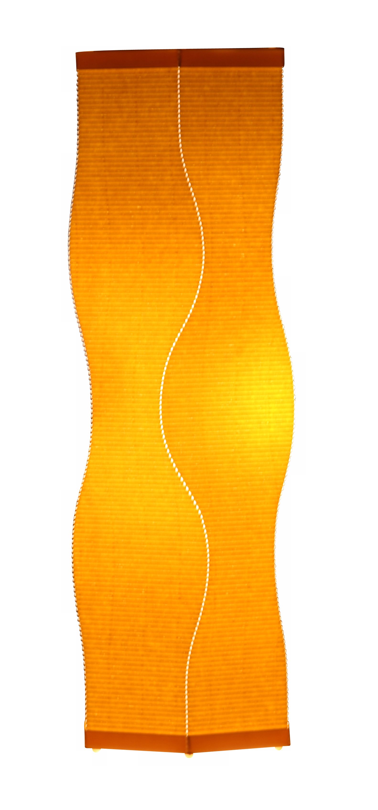 Roland Simmons Lumalight Curve Canary Yellow Table Lamp