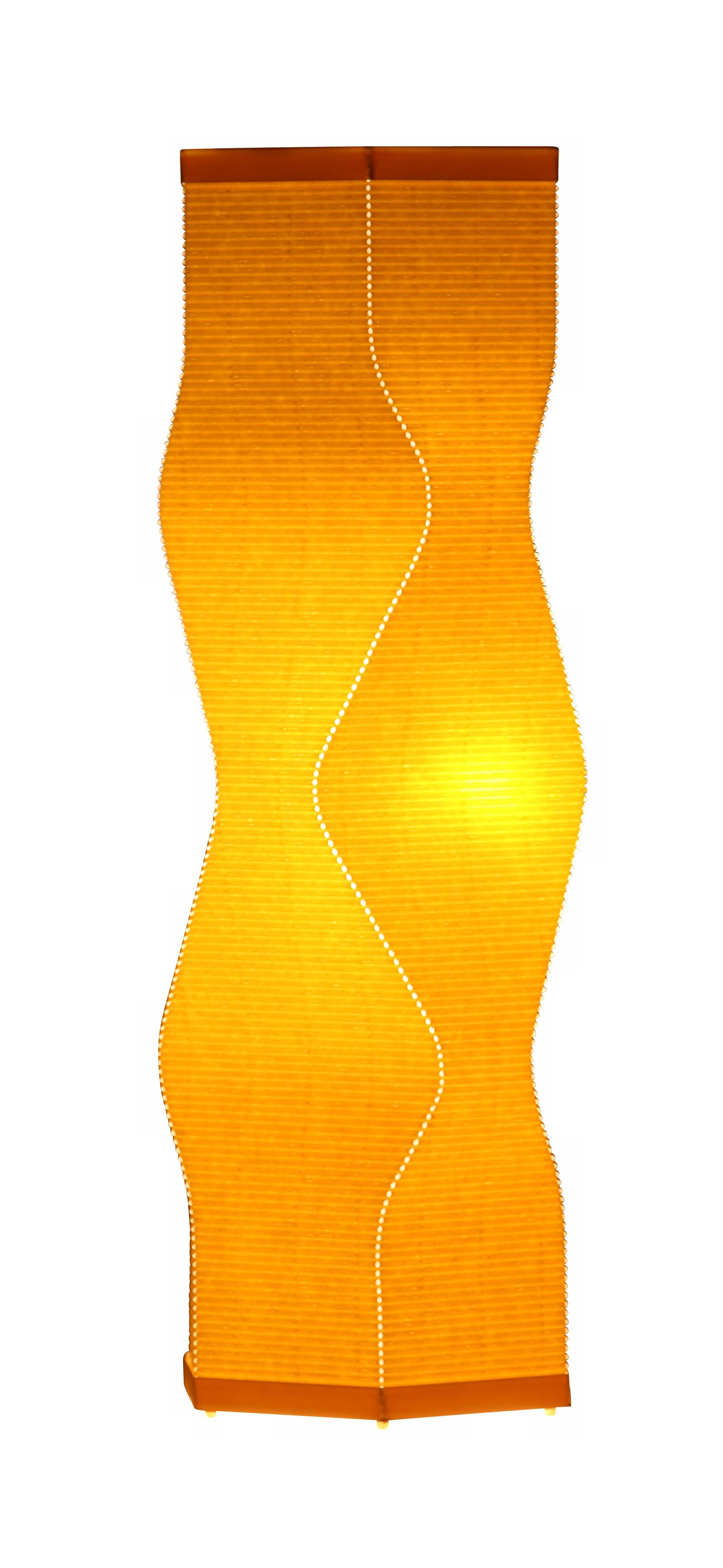 Roland Simmons Lumalight Angle Canary Yellow Table Lamp