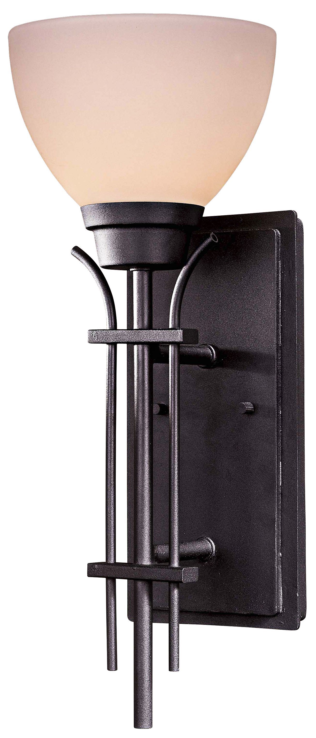 Prime Collection Black Finish 18 1/4” High Sconce
