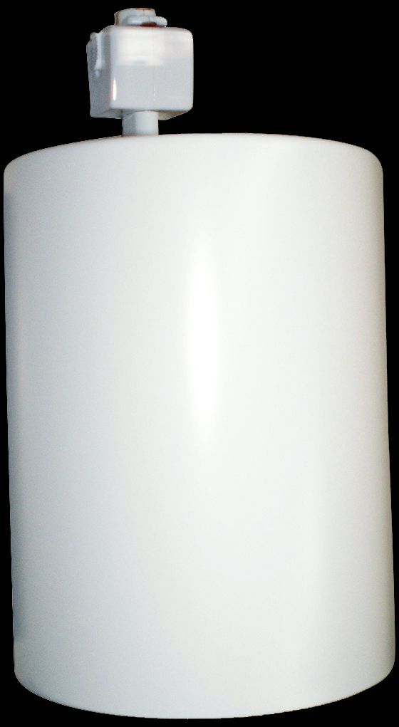 Protrack™ Flat Cylinder White Track Light