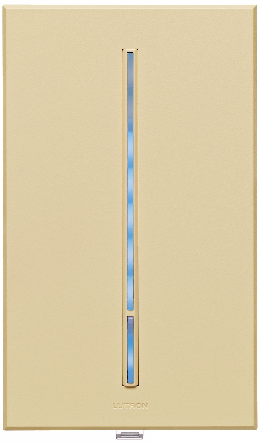 Lutron Vierti Blue LED 600 Watt Single Pole Beige Dimmer
