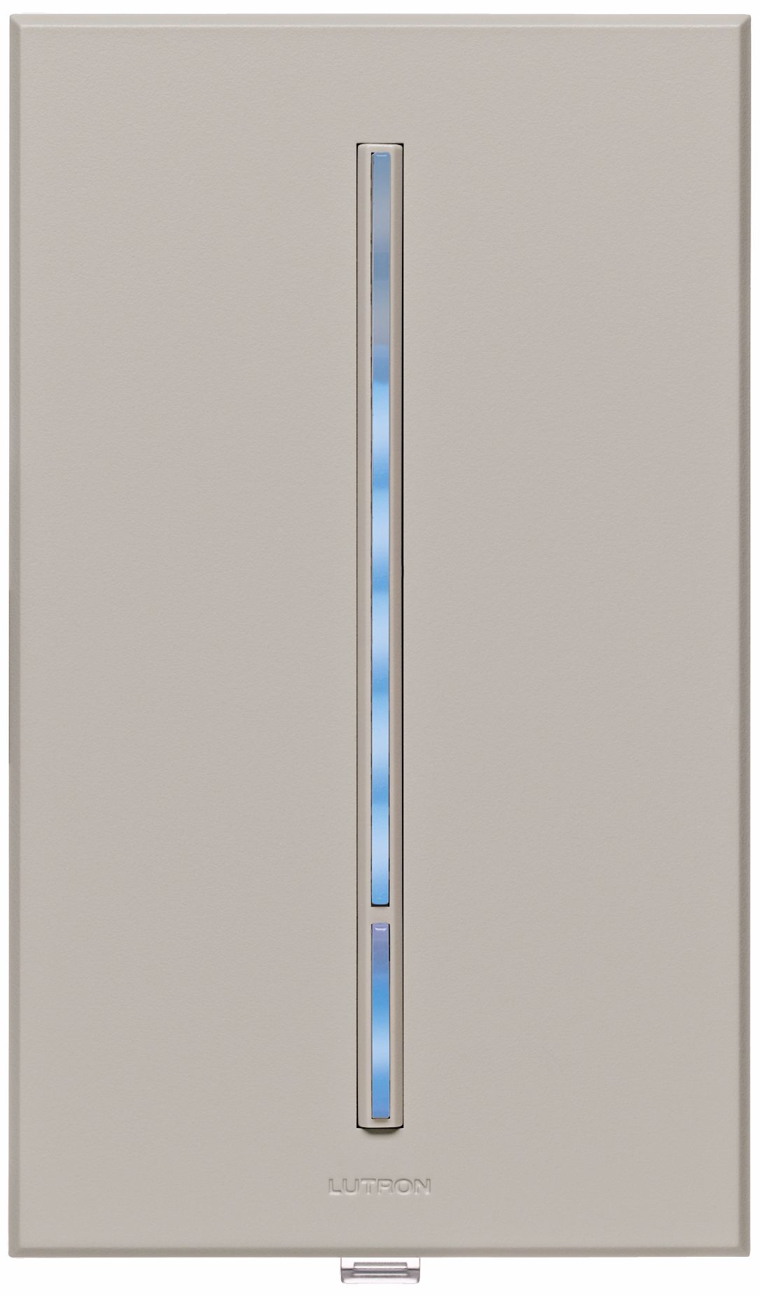 Lutron Vierti Blue LED 600 Watt Single Pole Gray Dimmer