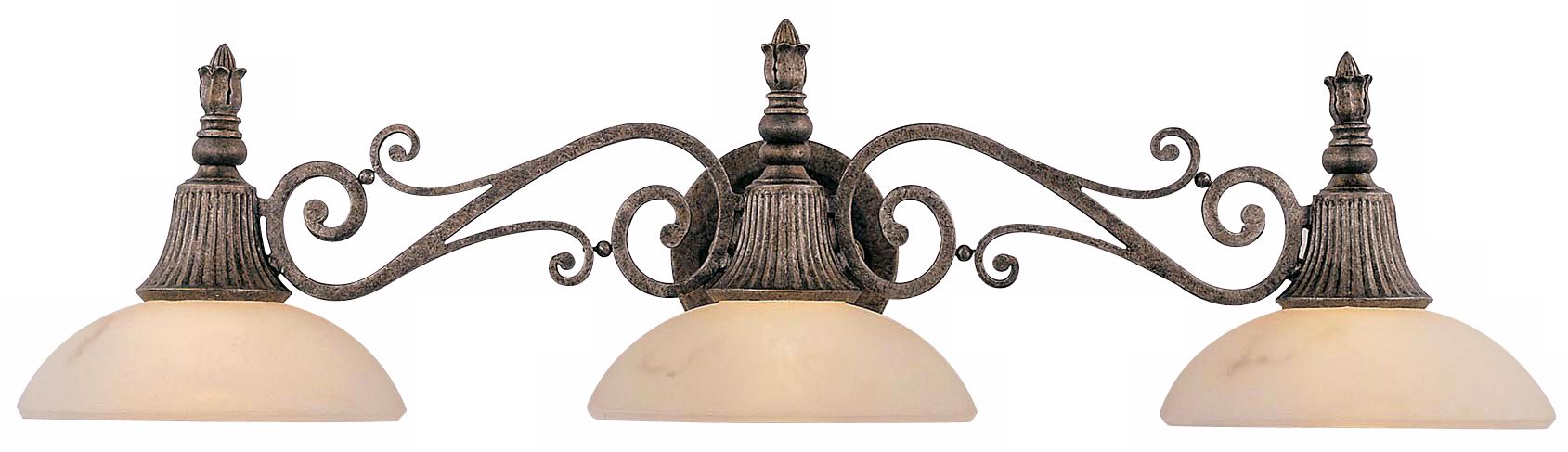 Seville Collection 35" Wide Bathroom Light Fixture