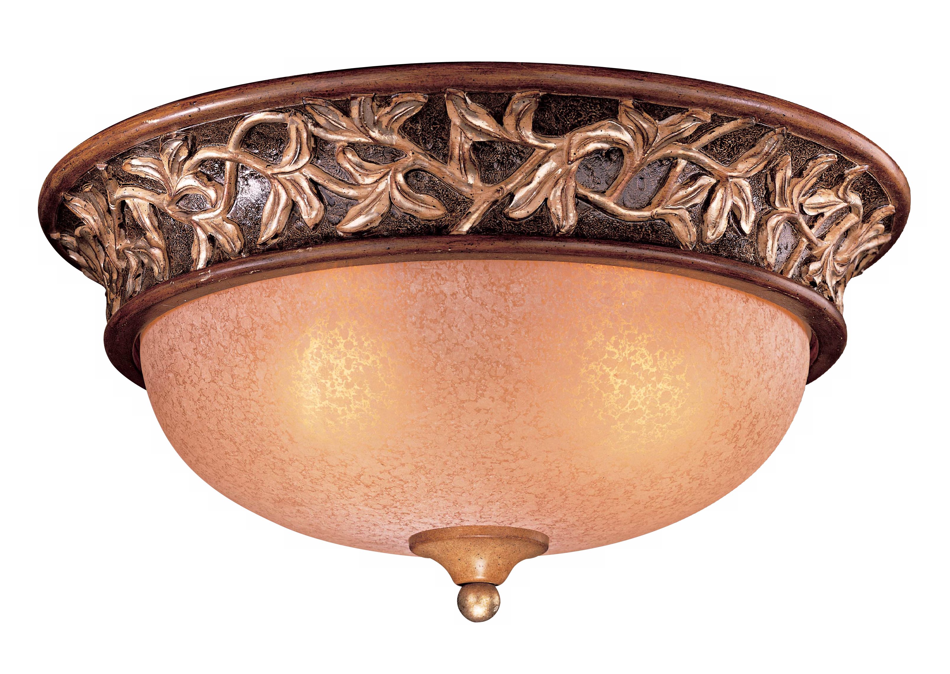 Jessica McClintock Grand 15 1/2" Wide Walnut Ceiling Light