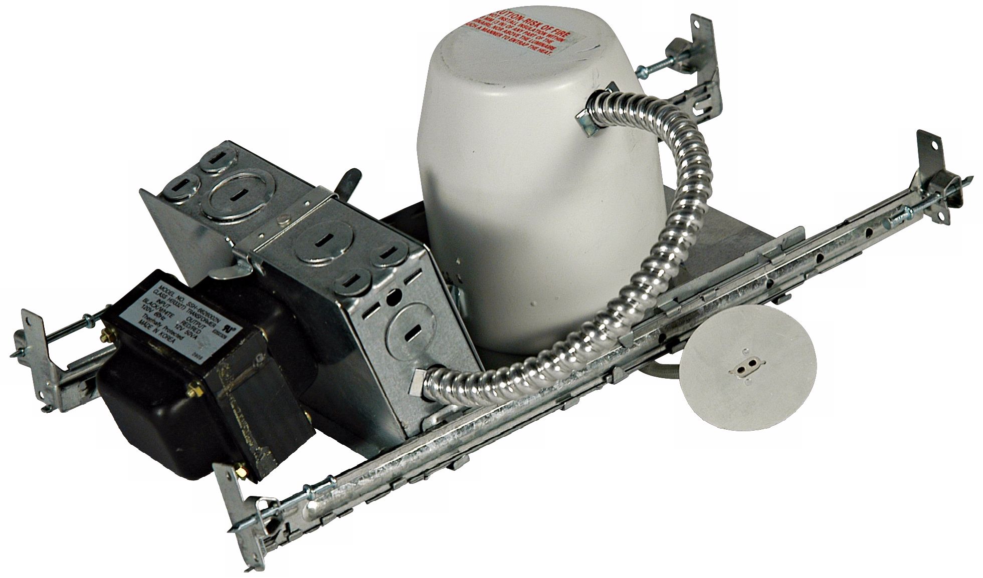 3" New Construction Low Voltage Recessed Housing