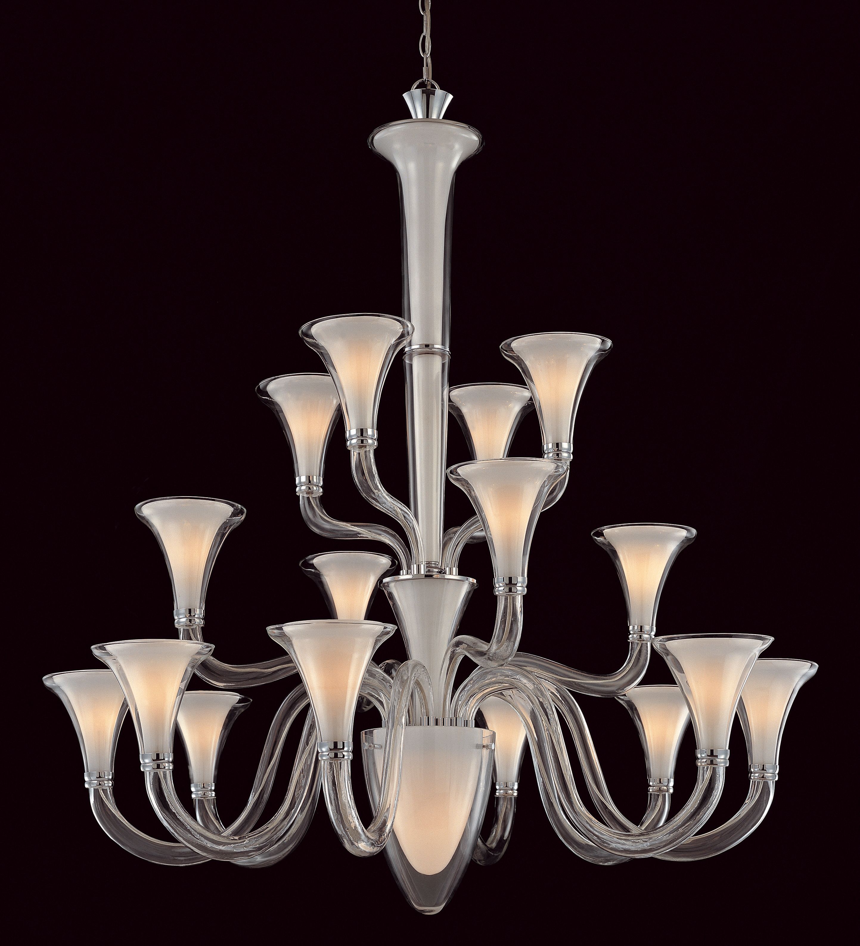 San Nicolo Glass Chandelier
