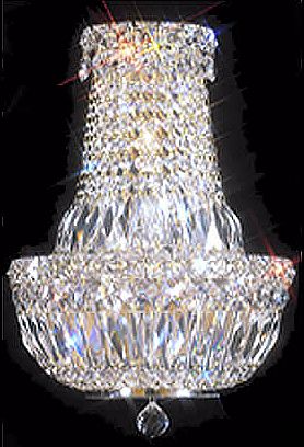 James R. Moder 15" High Crystal Wall Sconce