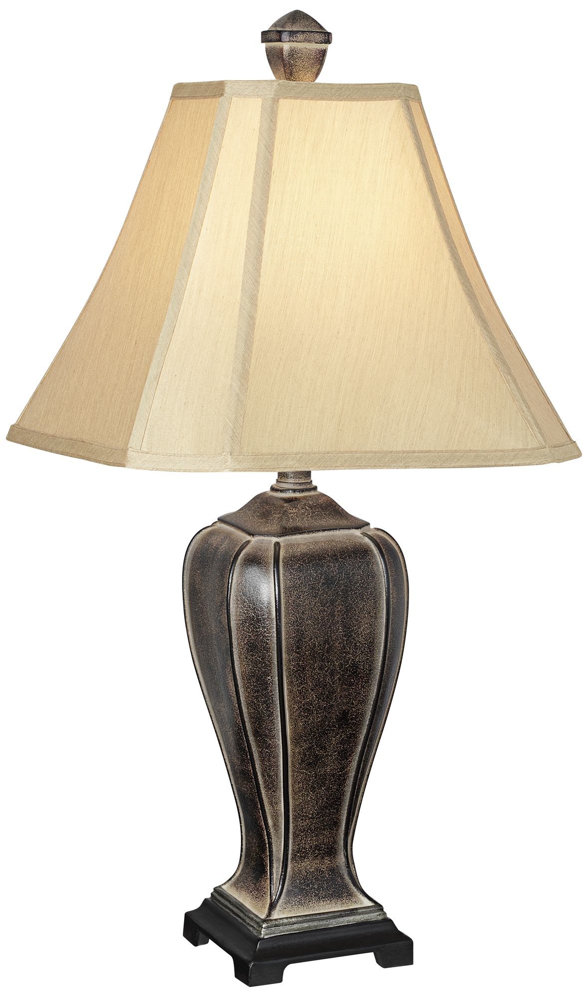 Desert Crackle Transitional Table Lamp
