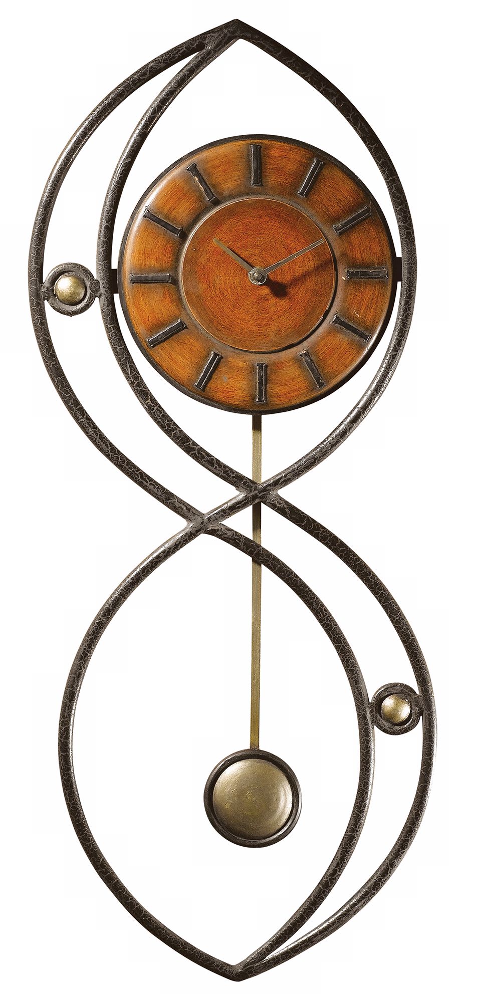 Uttermost Portola Wrought Iron 30" High Wall Clock