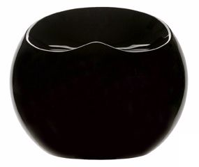 Zuo Drop Stool Collection Black Contemporary Chair