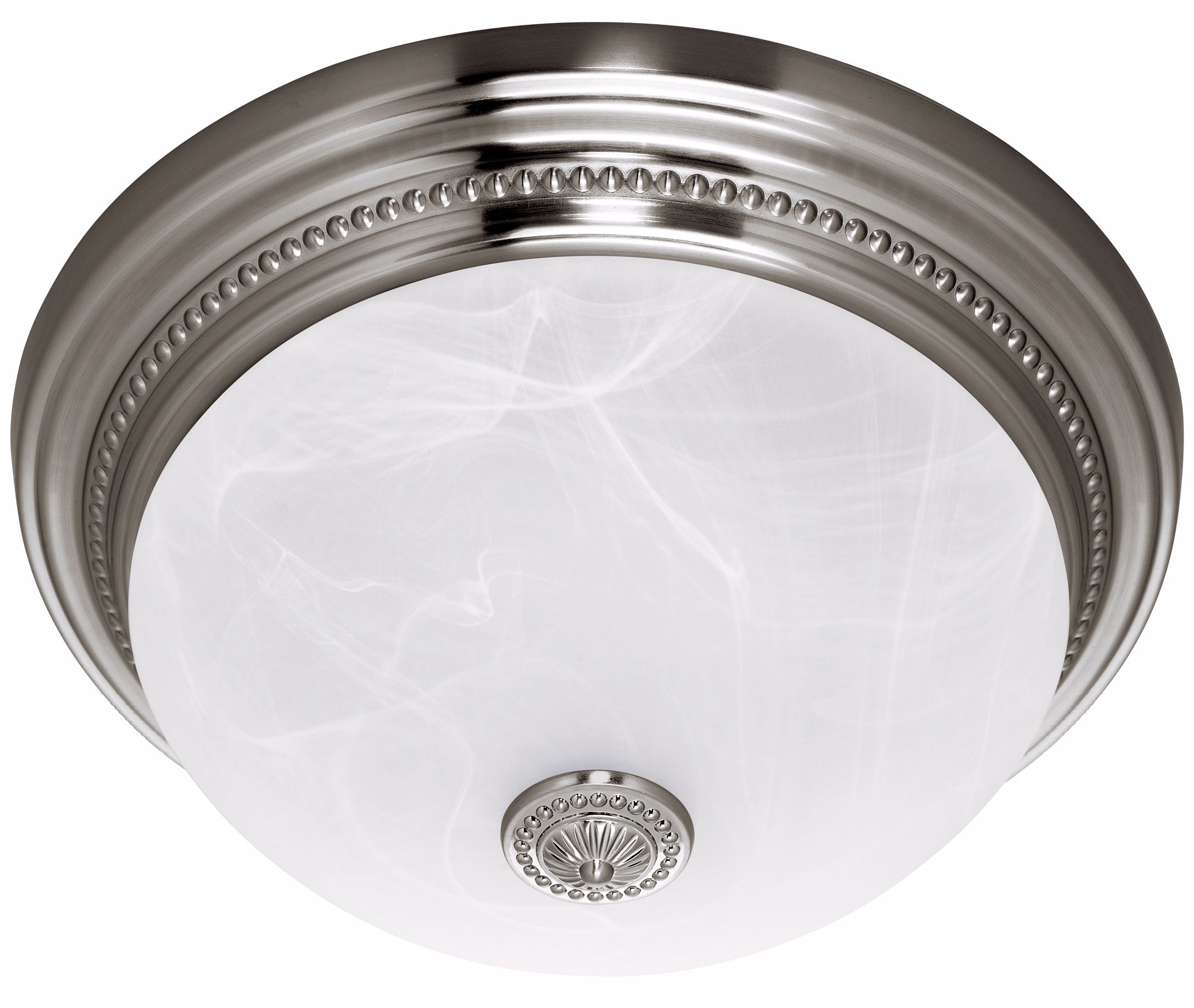 Hunter Brushed Nickel Wellesley Bathroom Fan with Light