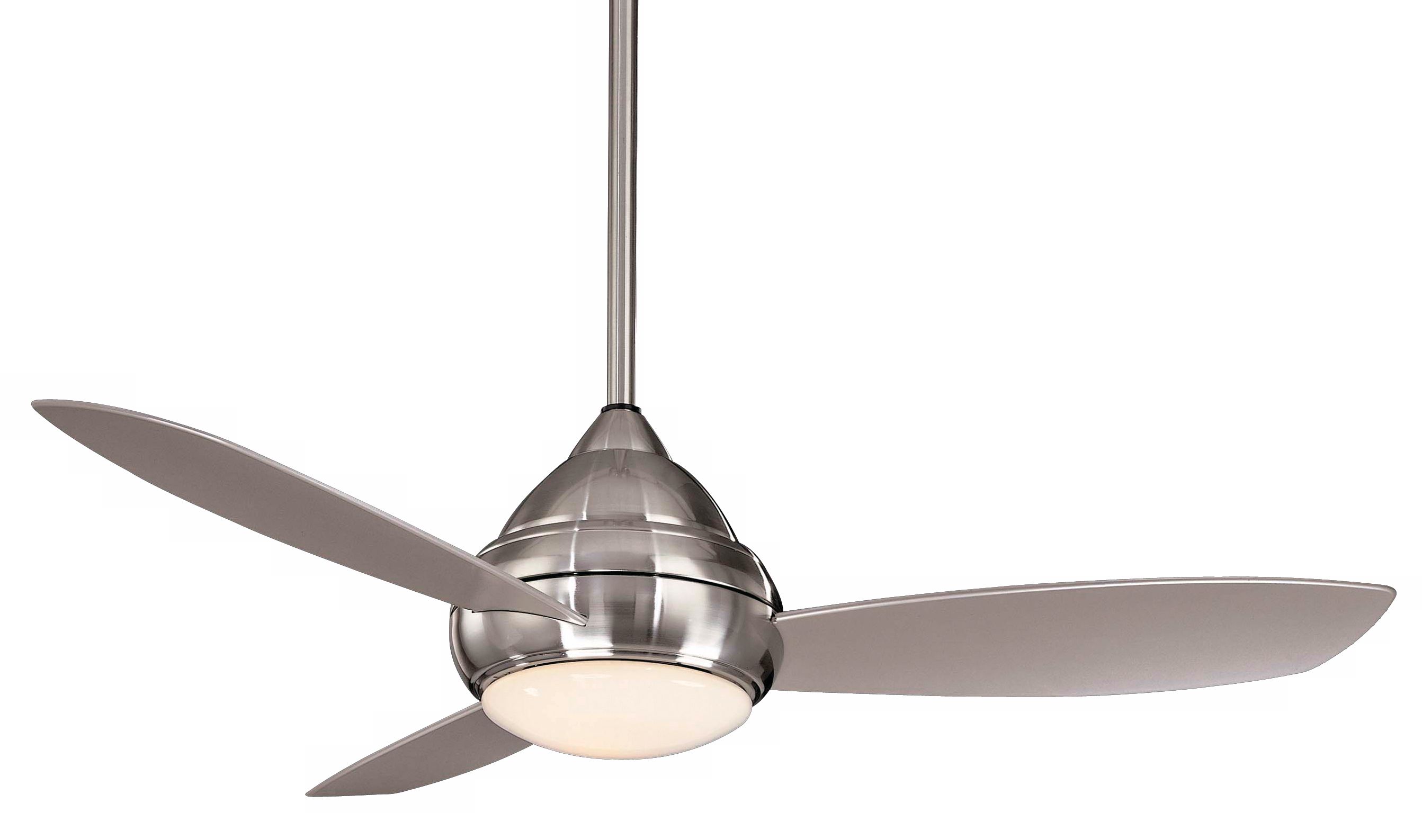 52" Minka Concept I Wet Location Brushed Nickel Ceiling Fan