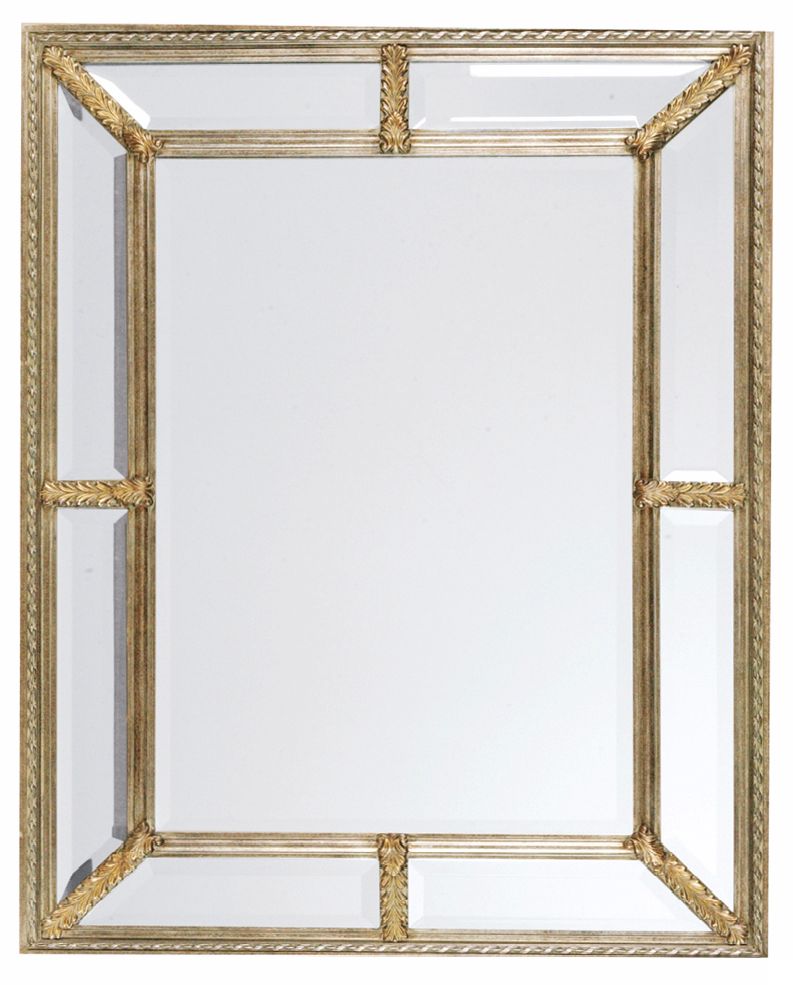 Uttermost Silver Leaf 49" High Wall Mirror