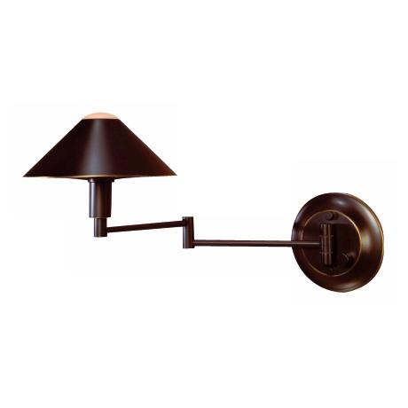 Holtkoetter Bronze Finish Metal Shade Swing Arm Wall Lamp - #09102 LampsPlus.com