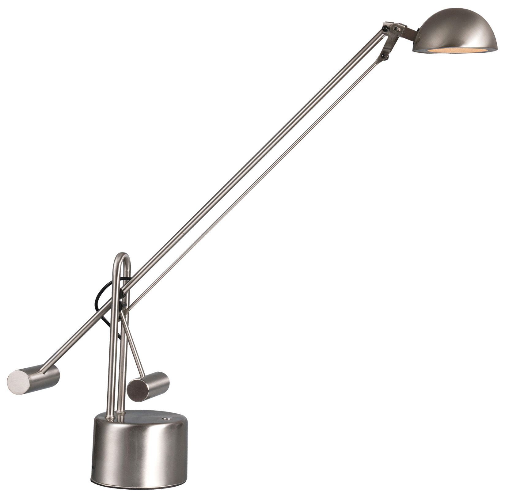 Lite Source Halogen Counter-Balance Arm Desk Lamp