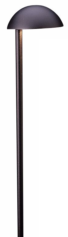 Kichler Black Side Mount Eclipse Low Voltage Path Light