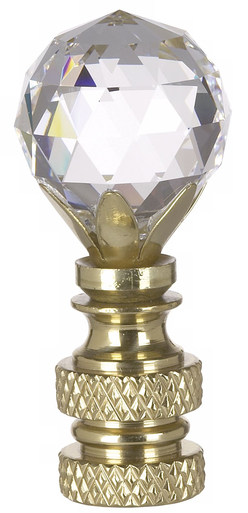 Swarovski Crystal Ball Lamp Shade Finial
