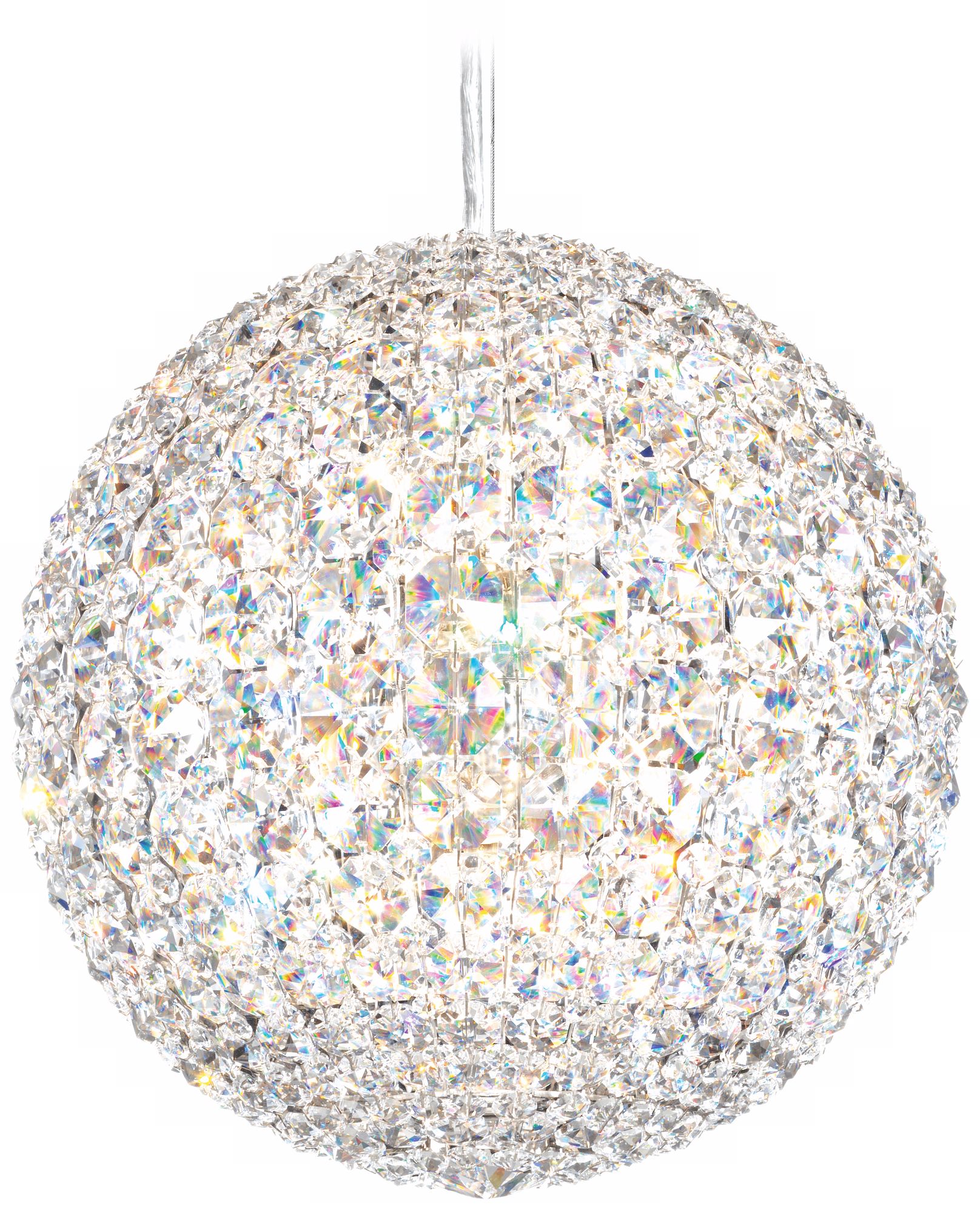 Schonbek Da Vinci Collection 15" LED Crystal Pendant Light