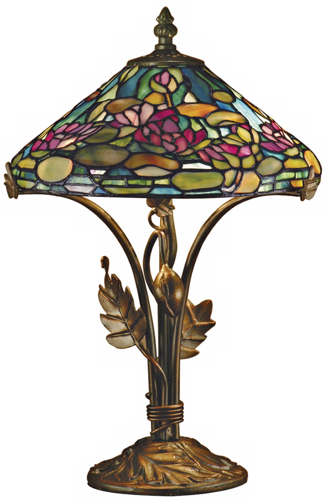 Dale Tiffany Dunkirk Art Glass Table Lamp