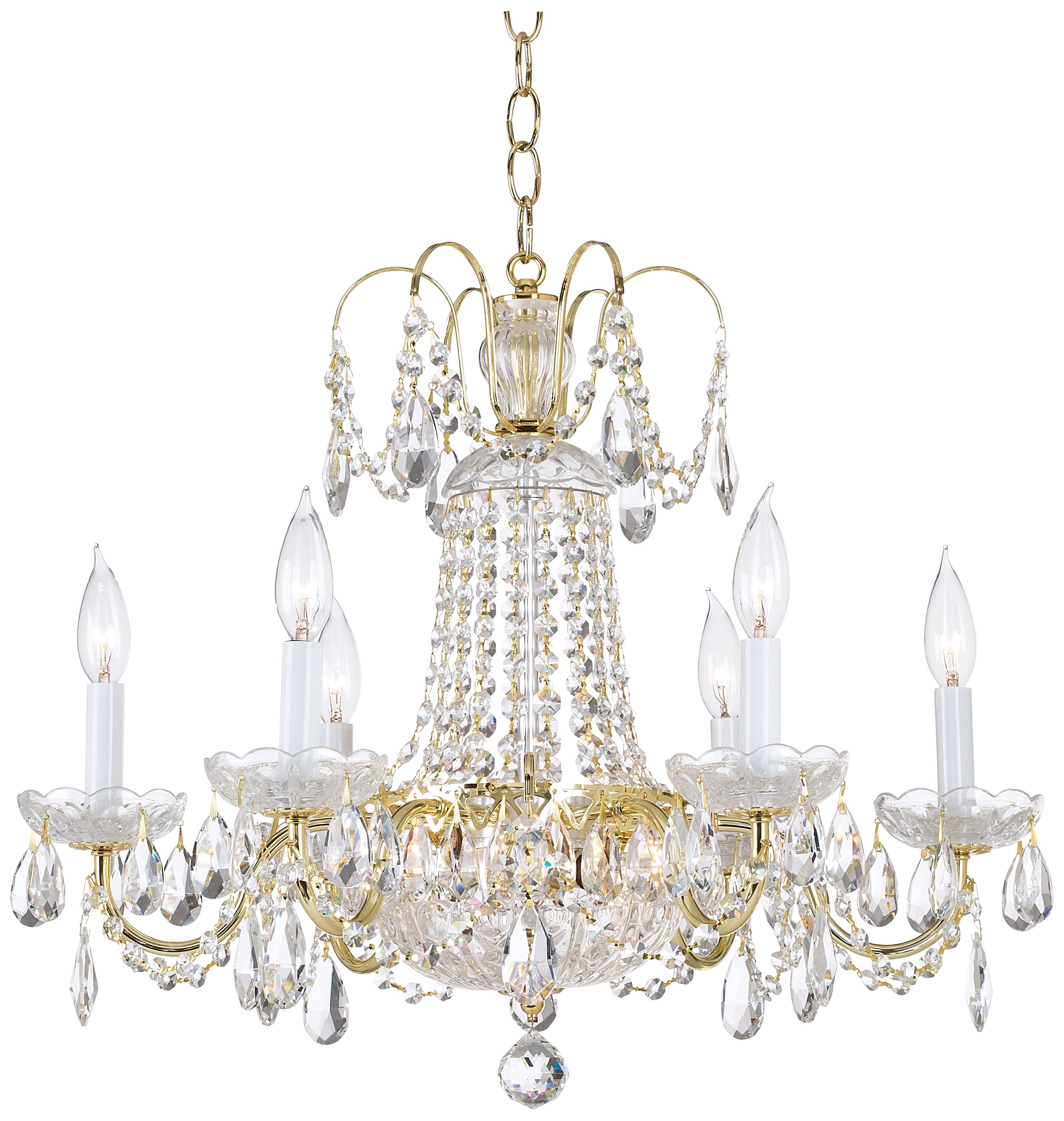 Schonbek LaBelle Twelve Light Crystal Chandelier