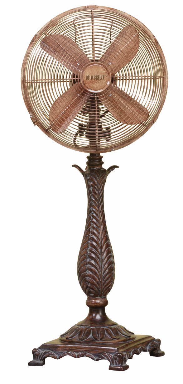 12" Rococco Desk Fan