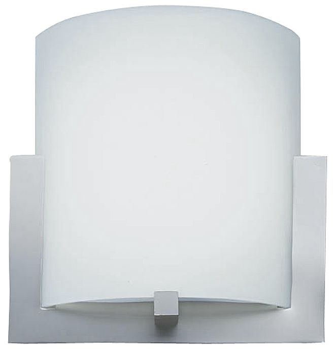 Satin Nickel 12" Wide Contemporary Wall Sconce