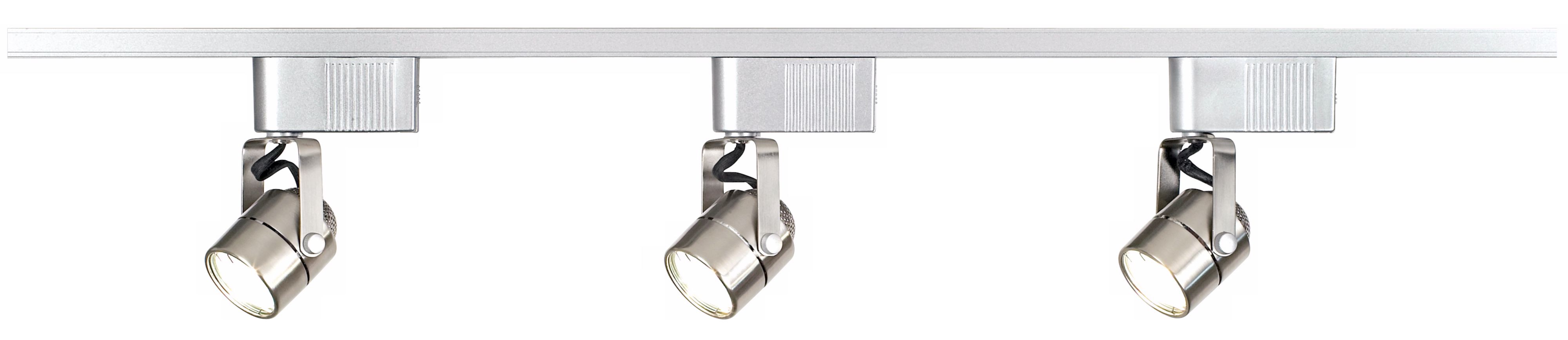 Pro Track® Brushed Steel 150 Watt Low Voltage Track Kit