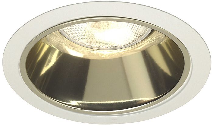 Juno 6" Line Voltage Gold Alzak Recessed Light Trim