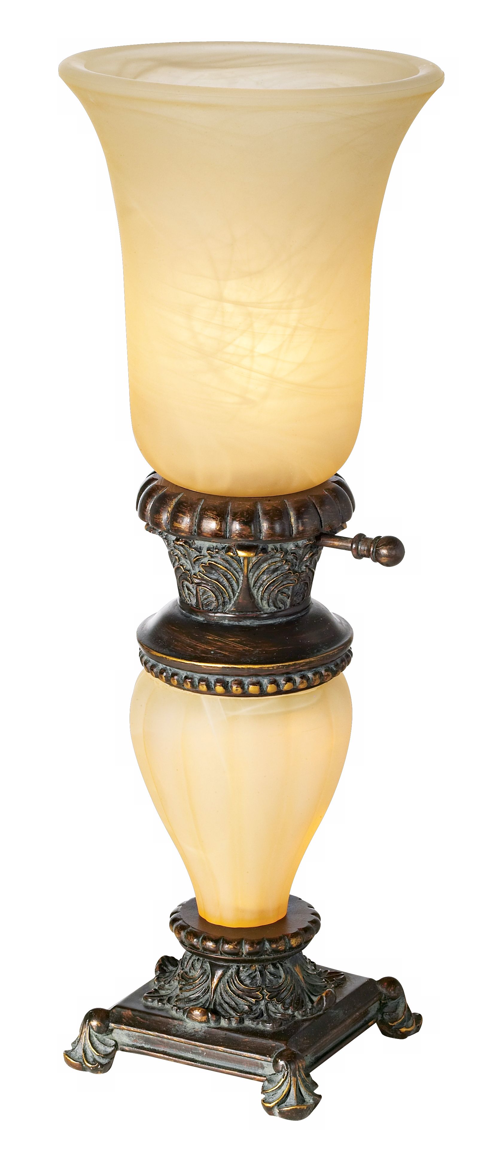 Antique-Style LED Night Light Uplight Table Torchiere Lamp
