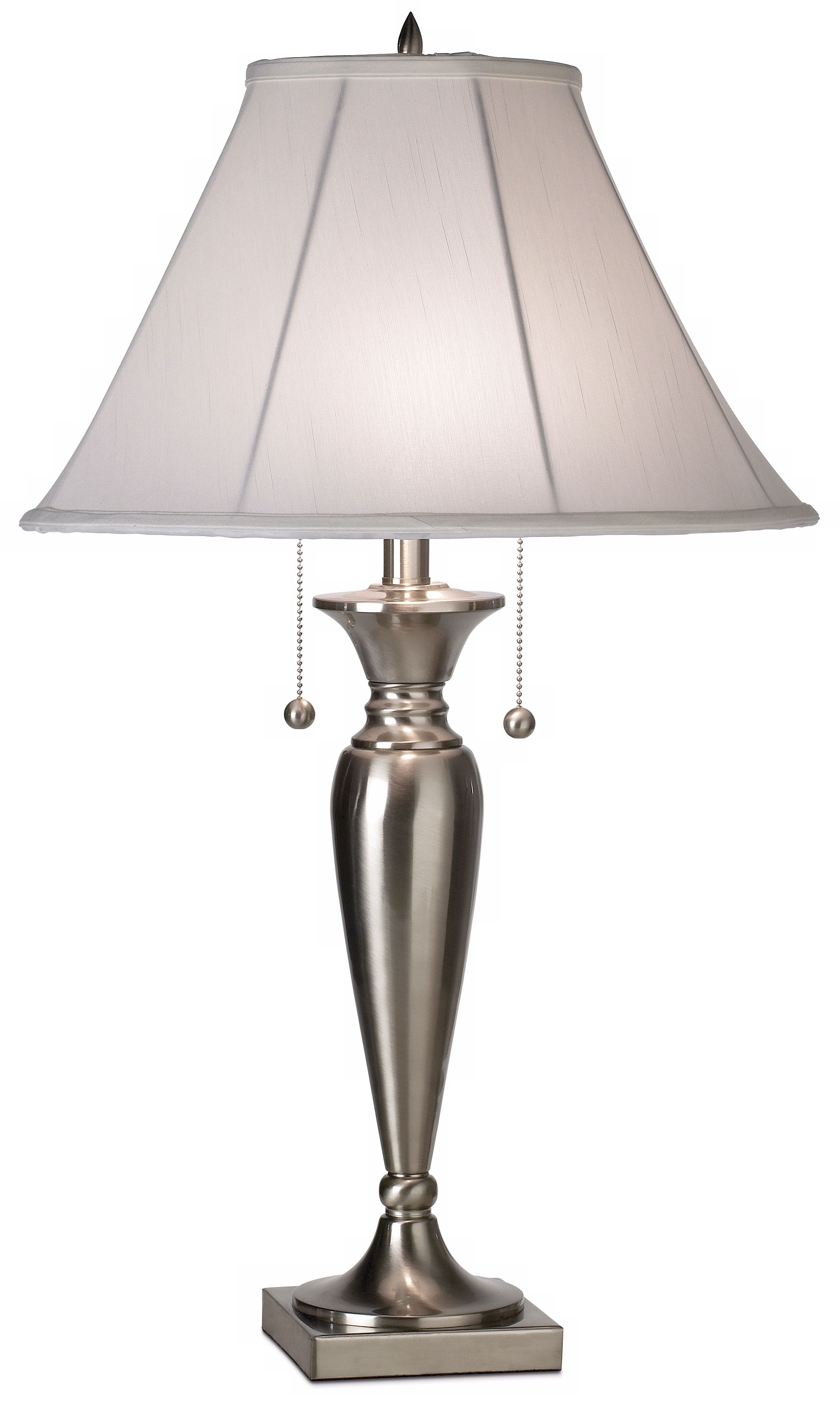 Brentwood™ Brushed Steel Table Lamp