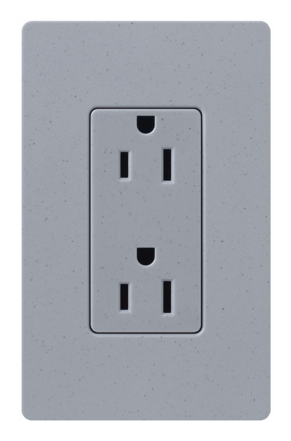 Lutron Diva Satin Bluestone 15A Receptacle