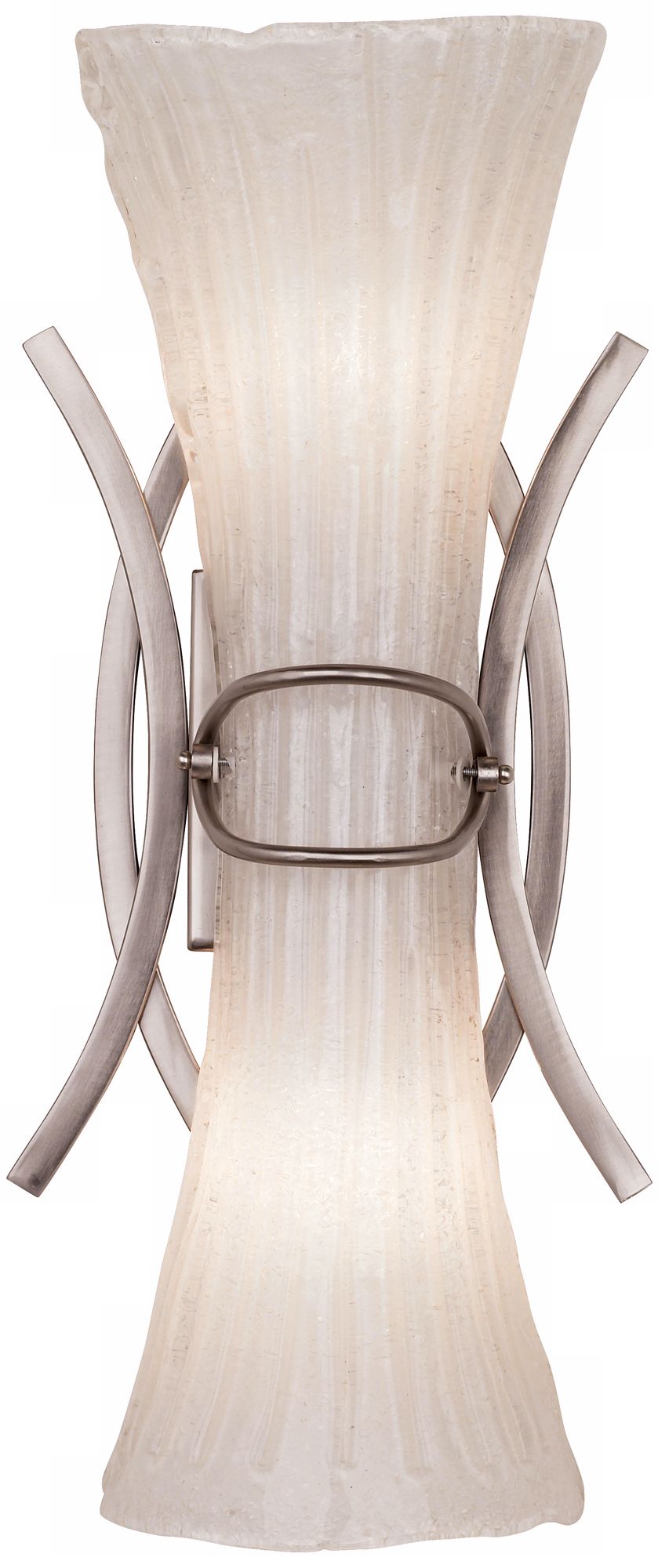 Fiji Collection Satin Nickel 23 1/2" High Wall Sconce