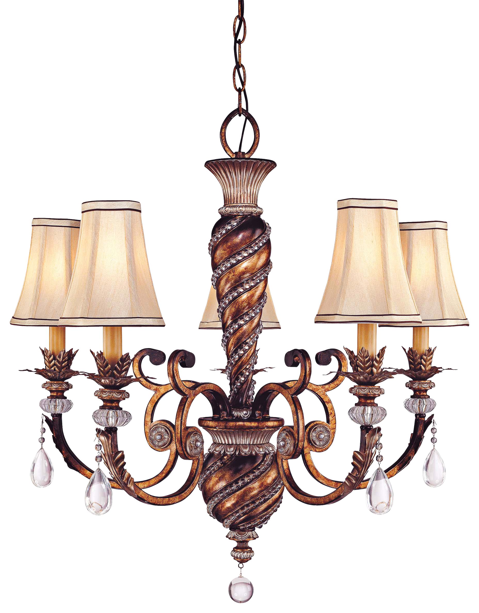 Minka Aston Court 28 1/4" Wide 5-Light Chandelier