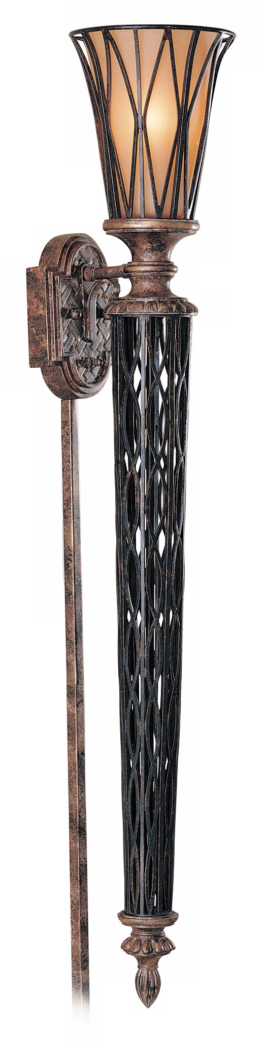 Triomphe Collection Torchiere Plug-In Style Wall Lamp