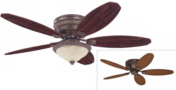 52" Hunter Prestige St Michaels Hugger Ceiling Fan