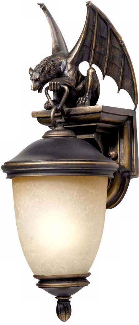 Gargoyle Energy Efficient 20" High Outdoor Wall Light