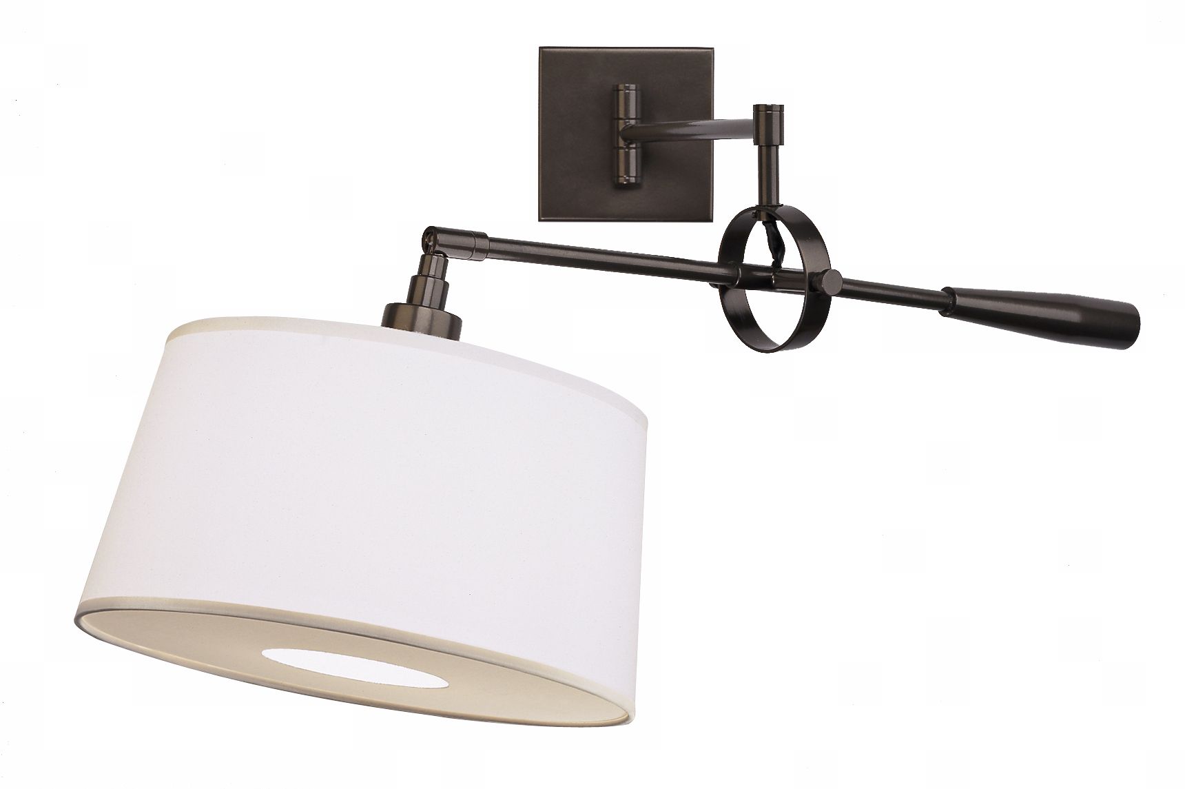 Real Simple Dark Bronze Boom Plug-In Swing Arm Wall Light