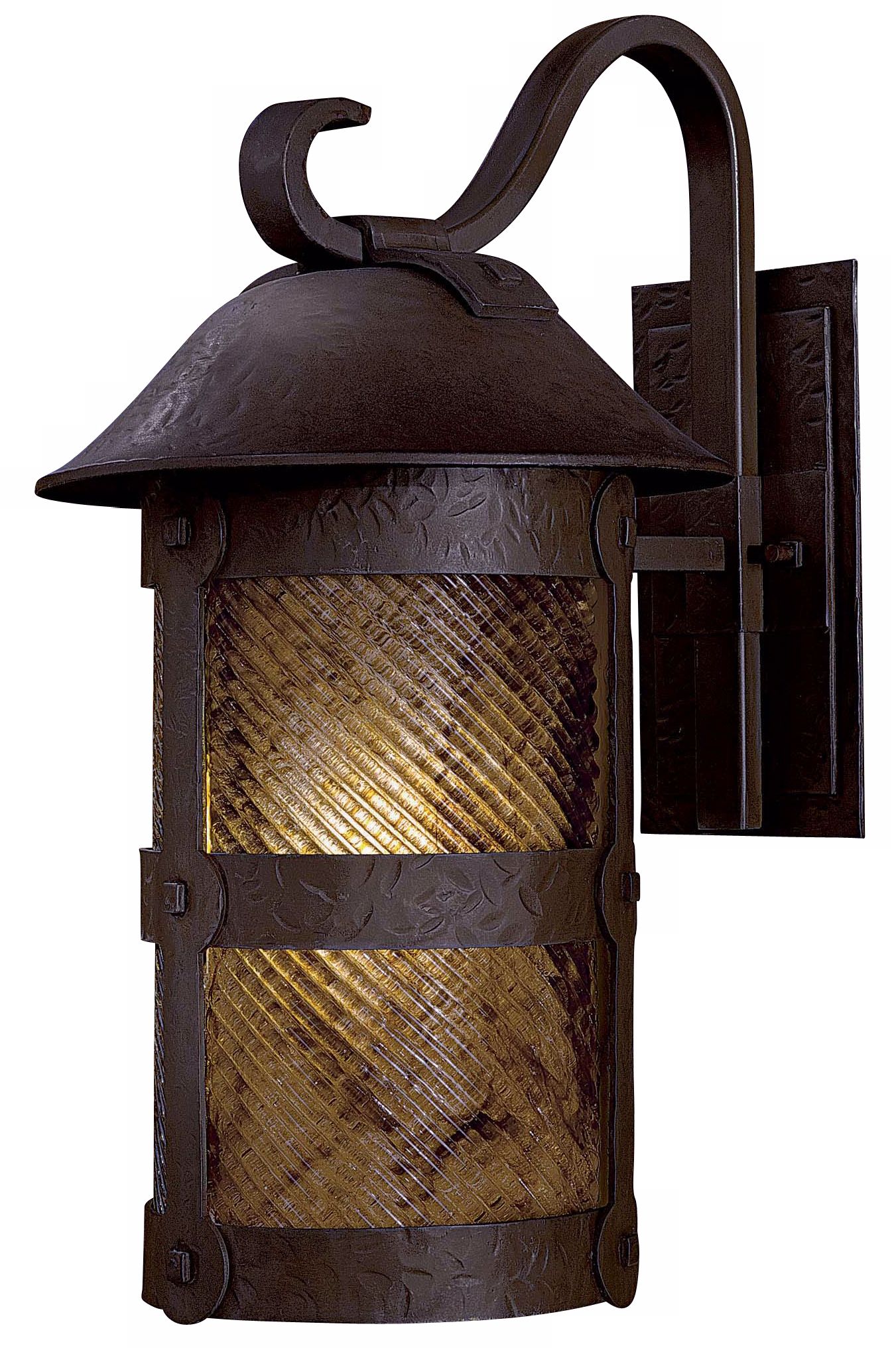 Lander Heights 21 1/2" Bronze Outdoor Wall Light