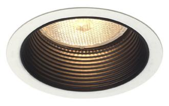 Lightolier 4 Line Voltage Step Baffle Recessed Trim 12579