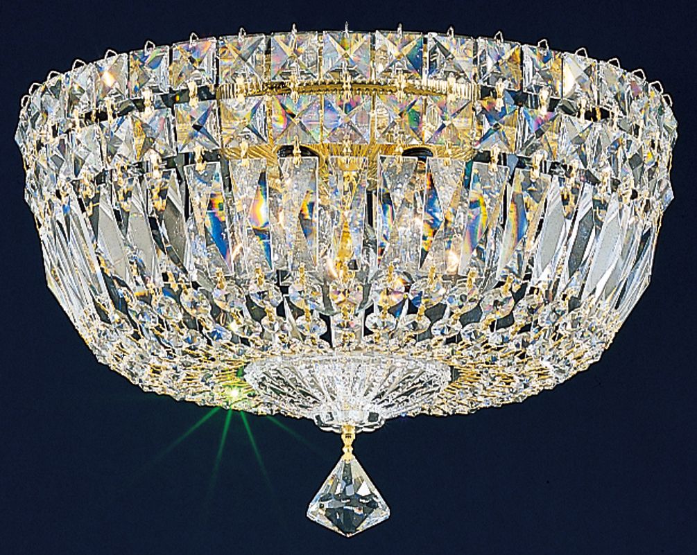 Schonbek Empire Petite Crystal 12" Wide Ceiling Light
