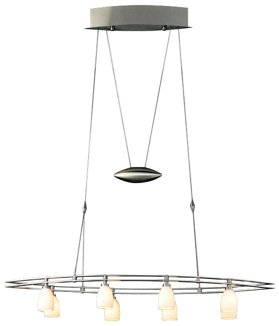 Holtkoetter Satin Nickel Finish Adjustable Chandelier