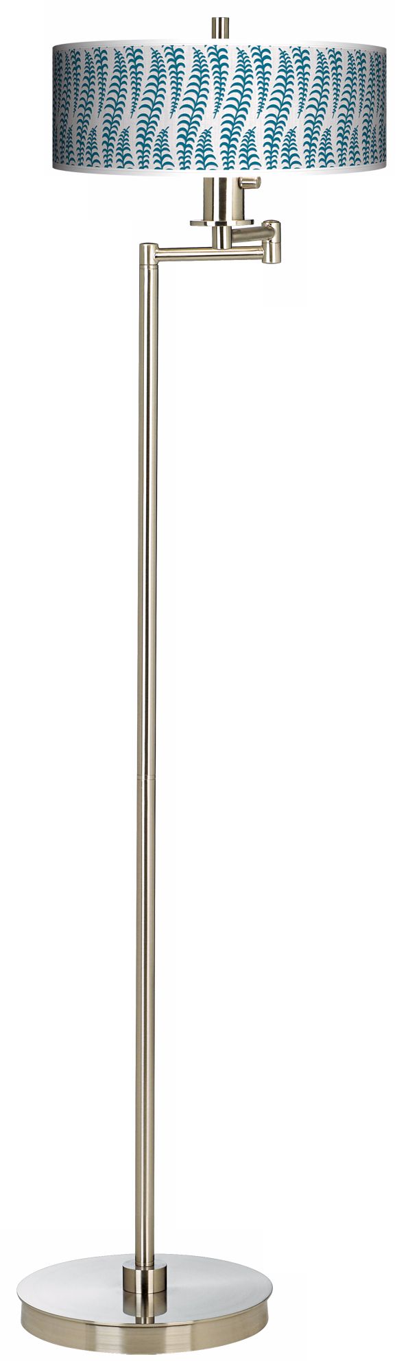 Stacy Garcia Fancy Fern Peacock Energy Efficient Floor Lamp