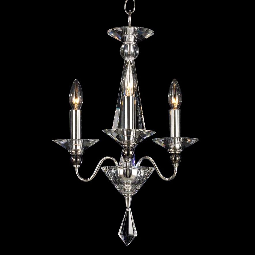 Schonbek Jasmine Optic Crystal 12" Wide Chandelier